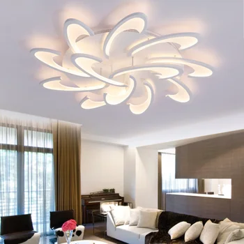 Скандинавские светильники для гостиной светодиодные потолочные светильники простая современная атмосфера домашняя спальня творческая личность модные светильники