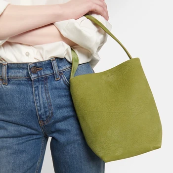 Замшевые сумки-тоут для женщин, сумки роскошного дизайна, модные сумки-ведра из воловьей кожи, сумки через плечо, осенне-зимний стиль