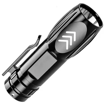 Портативный USB-фонарик для зарядки, мощные светодиодные фонари, увеличивающие подсветку, фонари для кемпинга, рыбалки, фонарики, инструменты освещения