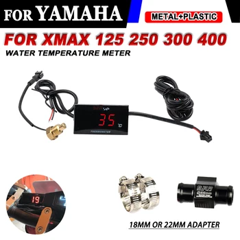 2023 Новый мотоциклетный мини-измеритель температуры воды для YAMAHA Xmax 125 250 300 XMAX300 XMAX400 Цифровой измеритель с дисплеем термометра