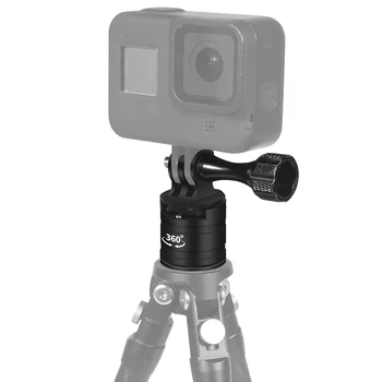 FEICHAO 360-Градусный Поворотный Адаптер для Крепления Камеры к Штативу для Экшн-Камеры GoPro Hero/Insta360 для Велосипеда Зажим для Руля велосипеда