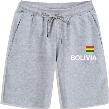 Шорты Bolivia - Черные с Флагом из чистого хлопка - SUCRE BOLIVIA Morales
