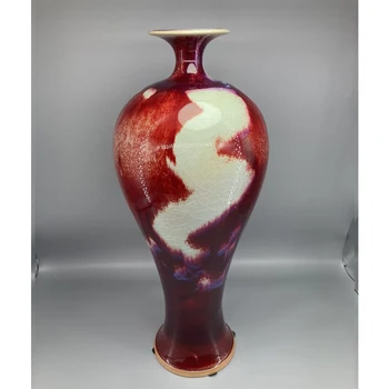 Керамическая ваза, большая фарфоровая ваза Jun Высотой 50 см