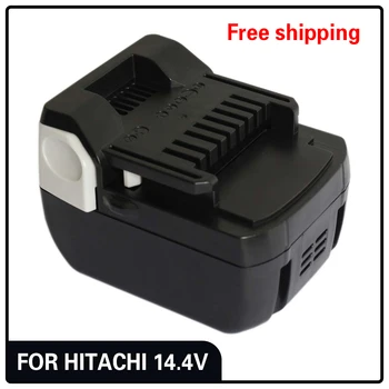 Для Hitachi 14,4 В 4,0/6,0 Ач Аккумуляторная батарея Совместима с BSL1430 CJ14DSL BSL1440 CR14DSL BSL1415 DDS14DSL Инструментальная Батарея