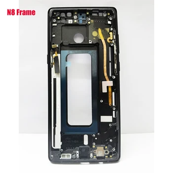 Оригинальная отремонтированная рамка средней рамки OEM для Samsung Galaxy Note 8/Note 9 N8 N9, сменный корпус, шасси, ЖК-панель