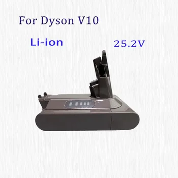 Аккумулятор V10 25,2 В 6000, 8000 и 10000 мАч Подходит для сменных электроинструментов Dyson, ручных пылесосов