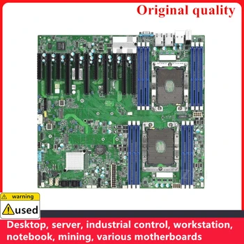 Используется для материнских плат Tyan S7105AGM2NR-2T S7105AGM2NR C621 LGA 3647 DDR4 ECC 2T Серверная рабочая плата PCI-E3.0 SATA3