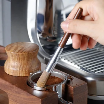 2 ШТ. Профессиональная щетка для кофе, щетка для чистки кофемолки, кухонная щетка, инструменты